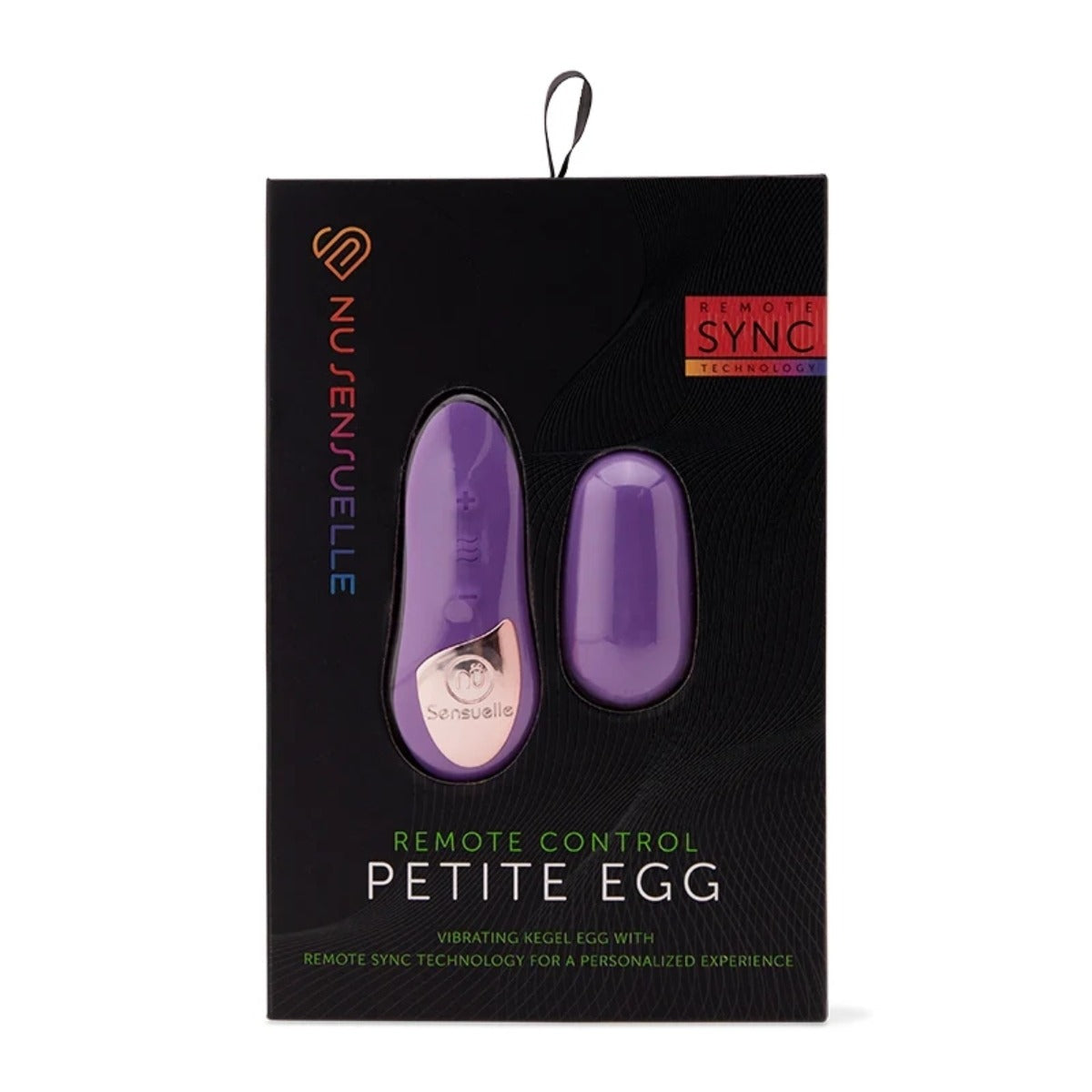 Nu Sensuelle RC Petite Remote Control Egg Vibrator Purple