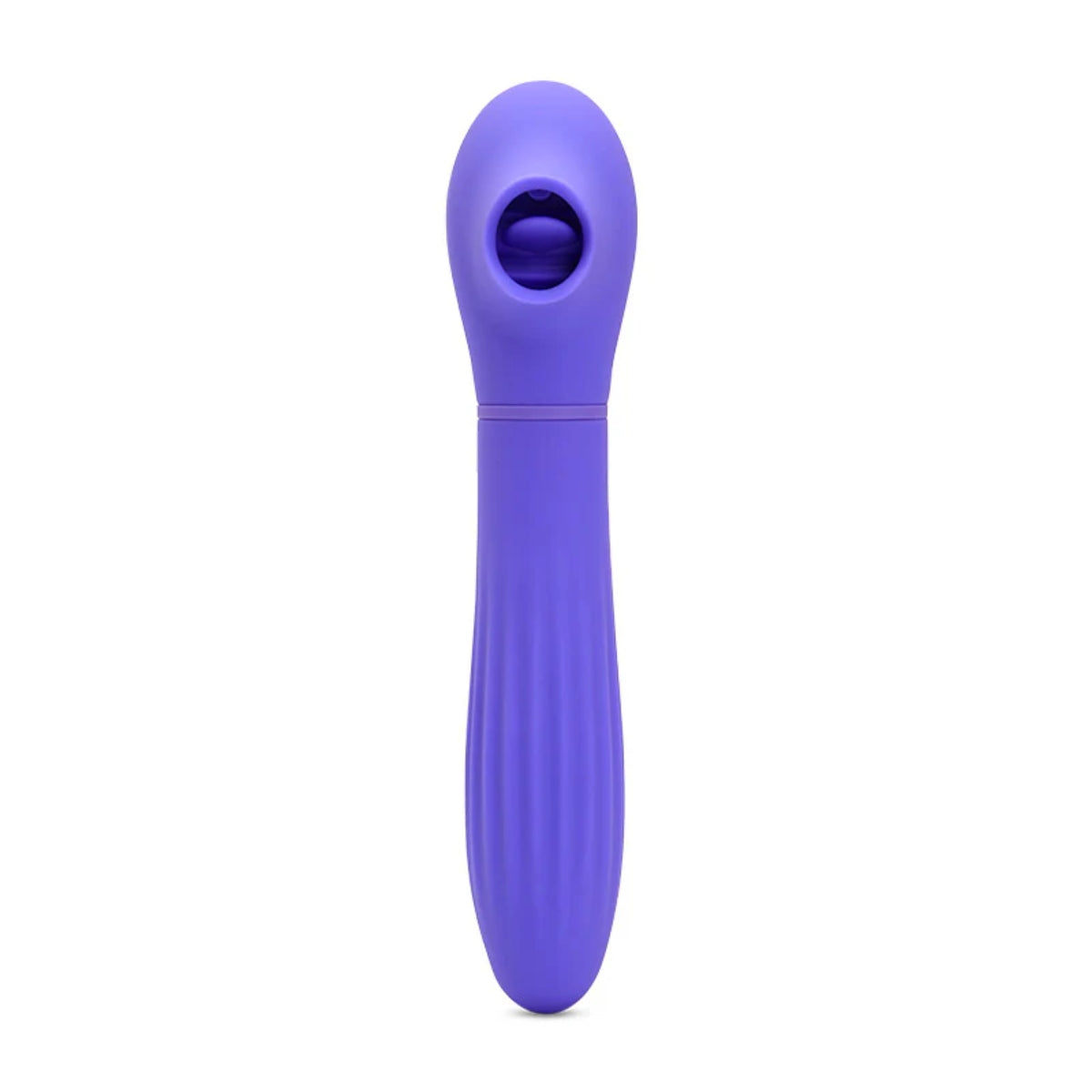 Nu Sensuelle Daisy Suction Thrusting Vibrator Ultra Violet