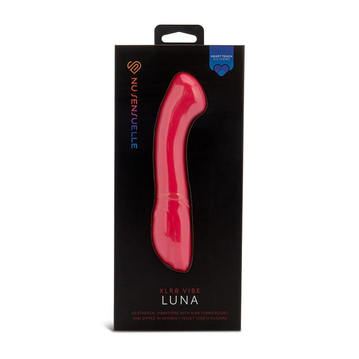 Nu Sensuelle Velvet Touch Luna Vibrator Hot Pink