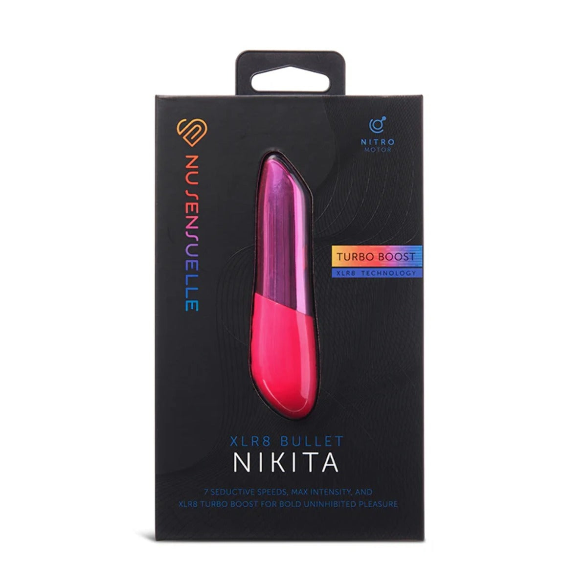 Nu Sensuelle Nikita XLR8 Nitro Bullet Vibrator Deep Pink