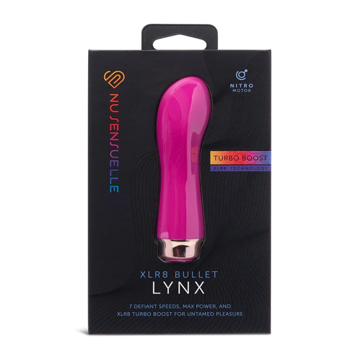 Nu Sensuelle Lynx XLR8 Nitro Bullet Vibrator Magenta