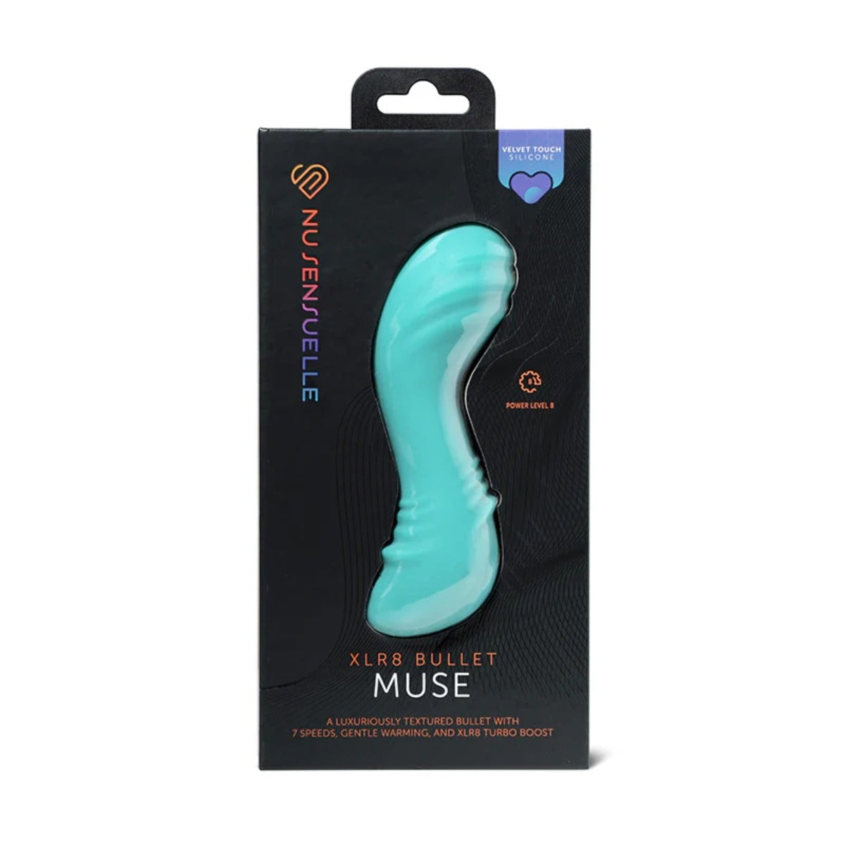 Nu Sensuelle Velvet Touch Muse XLR8 Bullet Vibrator Blue