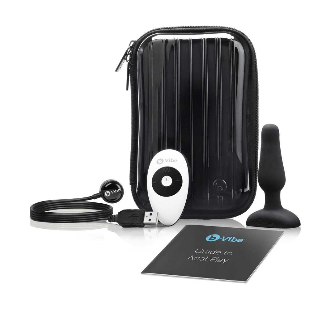 B-Vibe Novice Plug Black