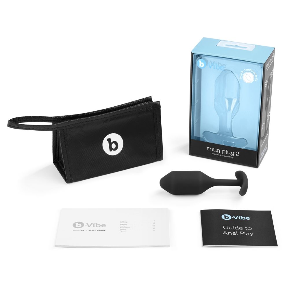 B-Vibe Snug Plug 2 Black