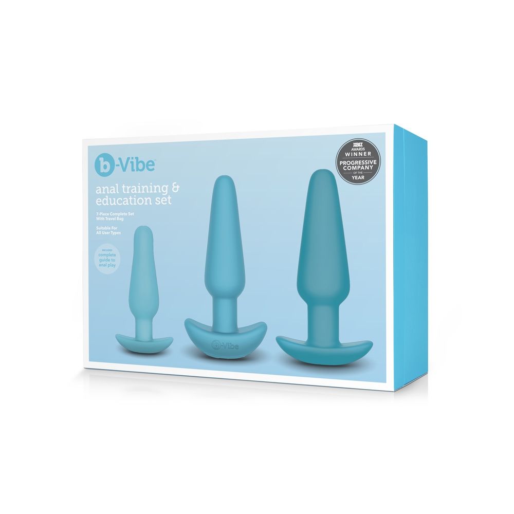 B-Vibe Anal Education Set Blue