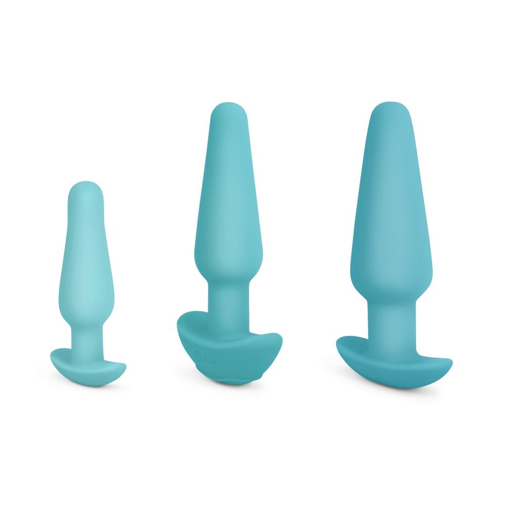 B-Vibe Anal Education Set Blue