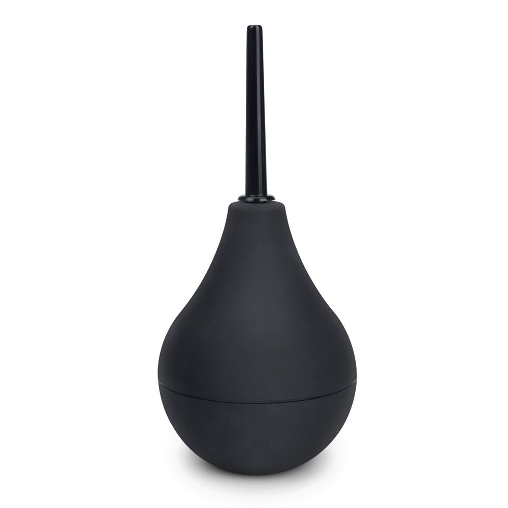 B-Vibe Classic Enema Bulb Douche Black
