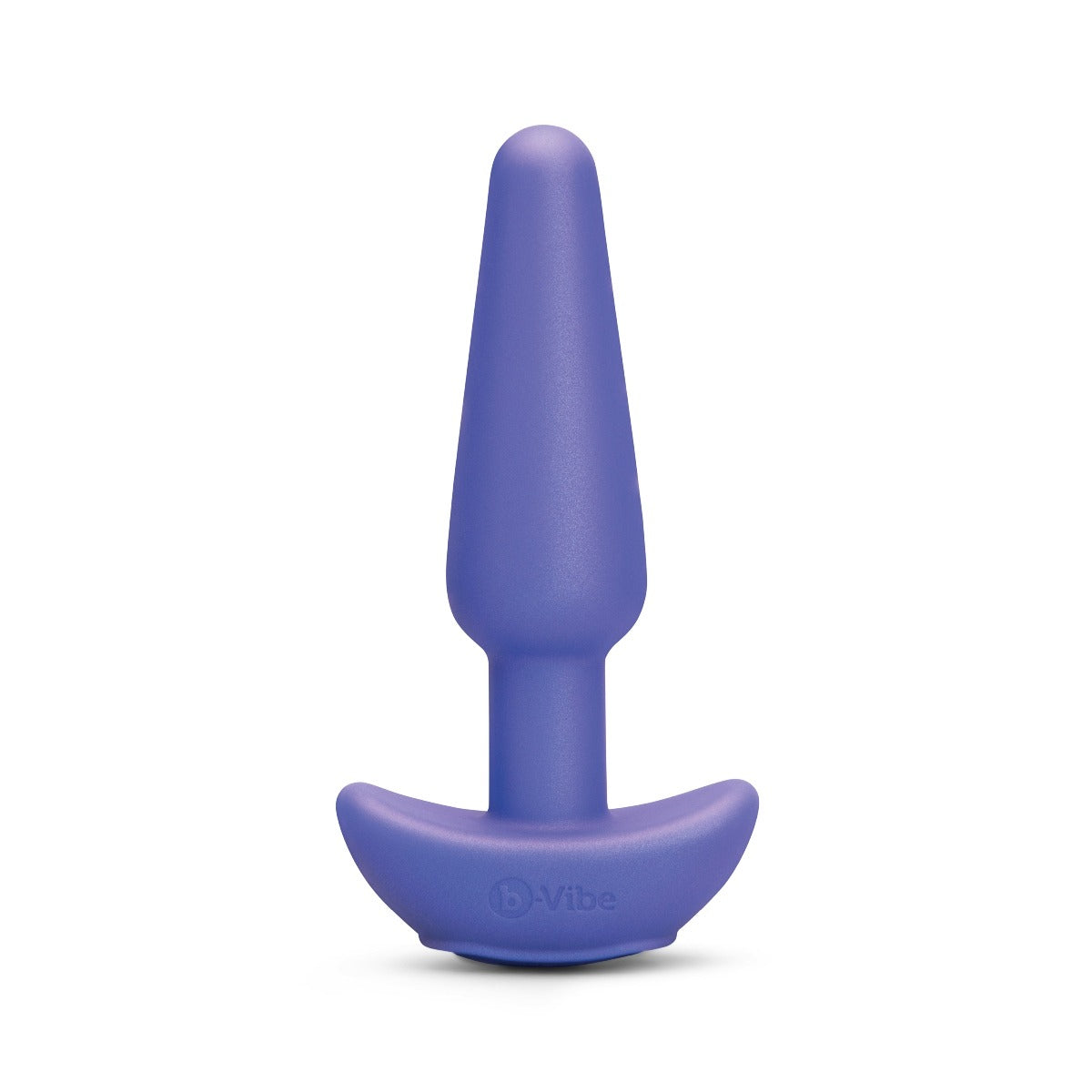 B-Vibe Butties Shake Slimline Vibrating Silicone Butt Plug Purple