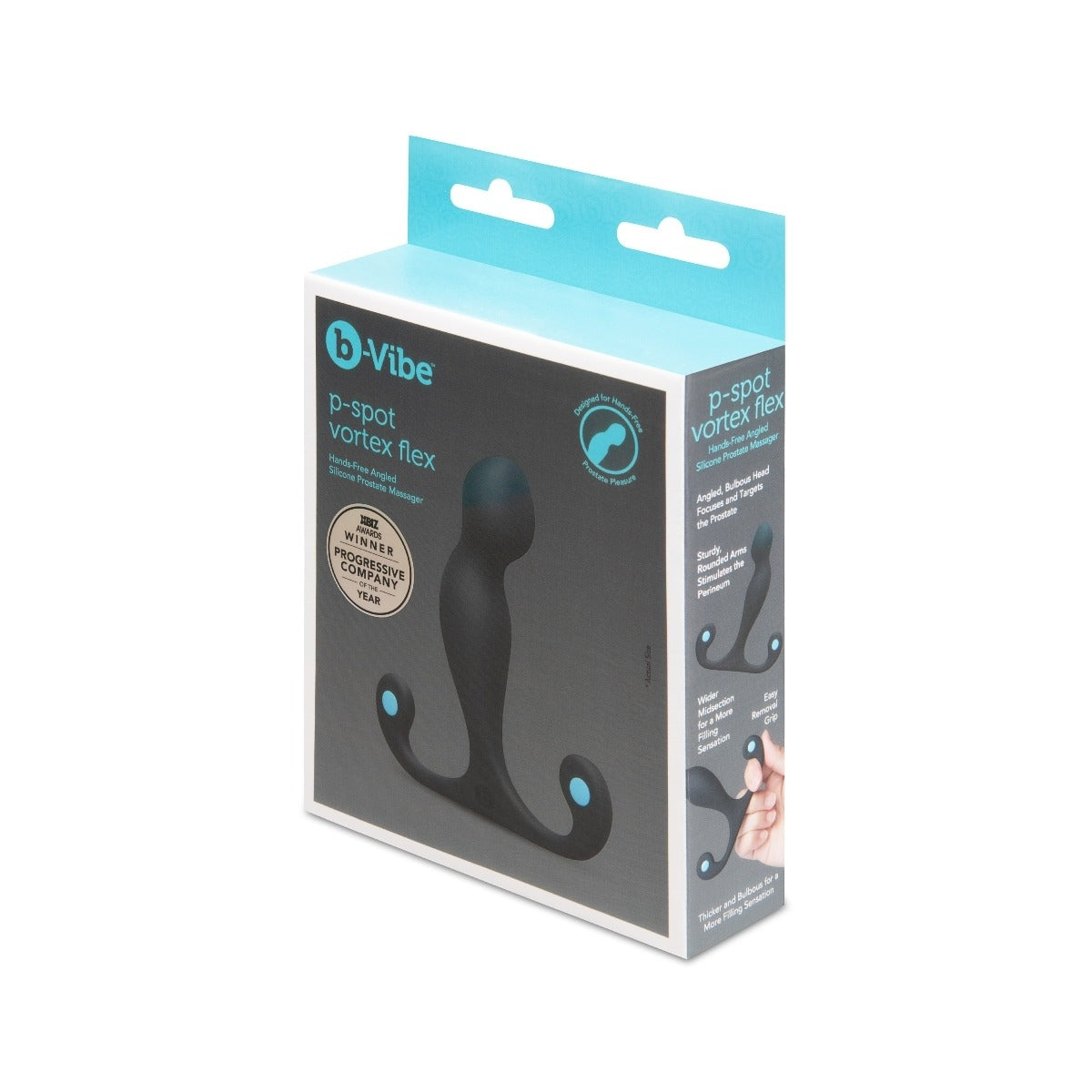 B-Vibe Vortex Flex Angled Silicone Prostate Massager