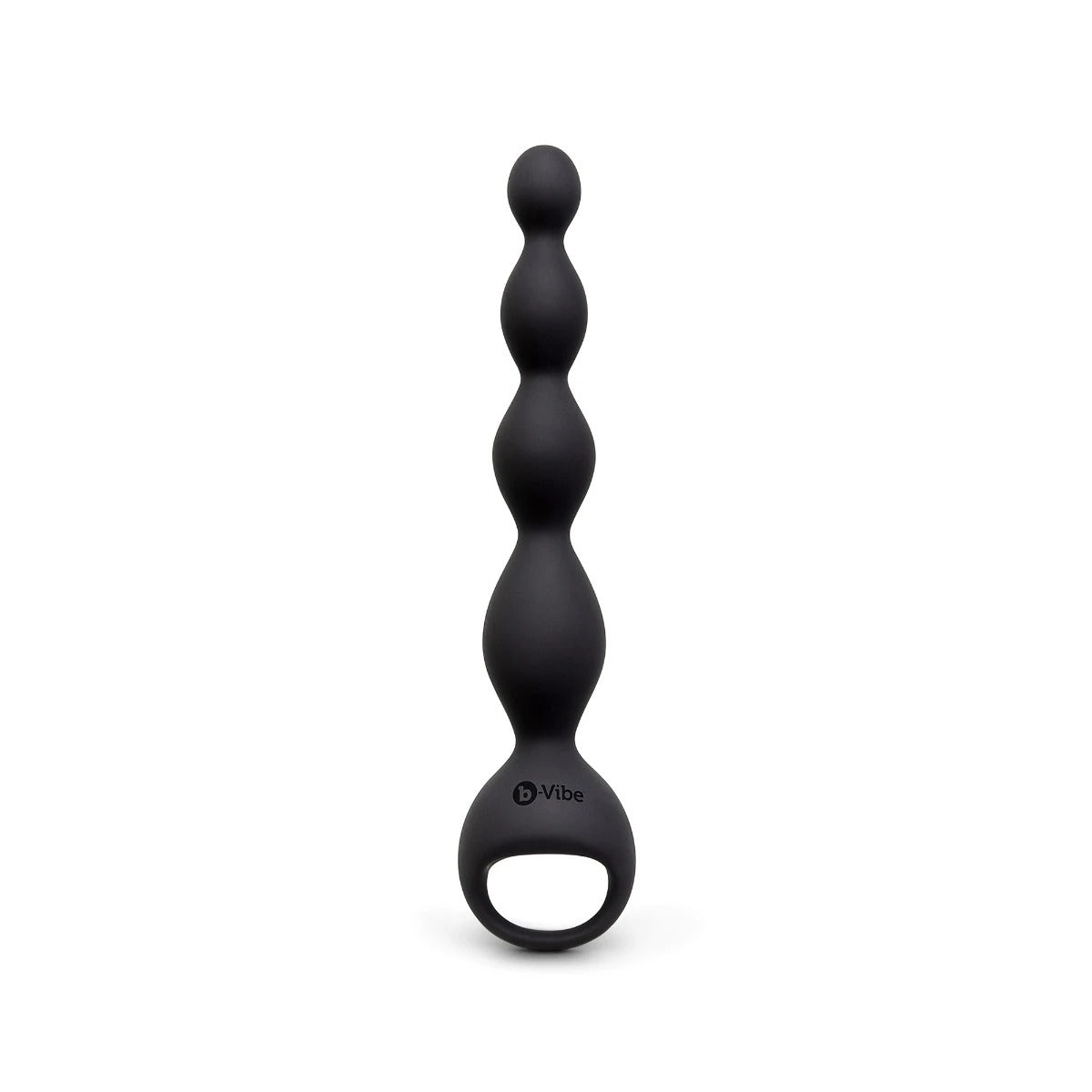 B-Vibe 6.5inch Tapered Vibrating Silicone Anal Beads