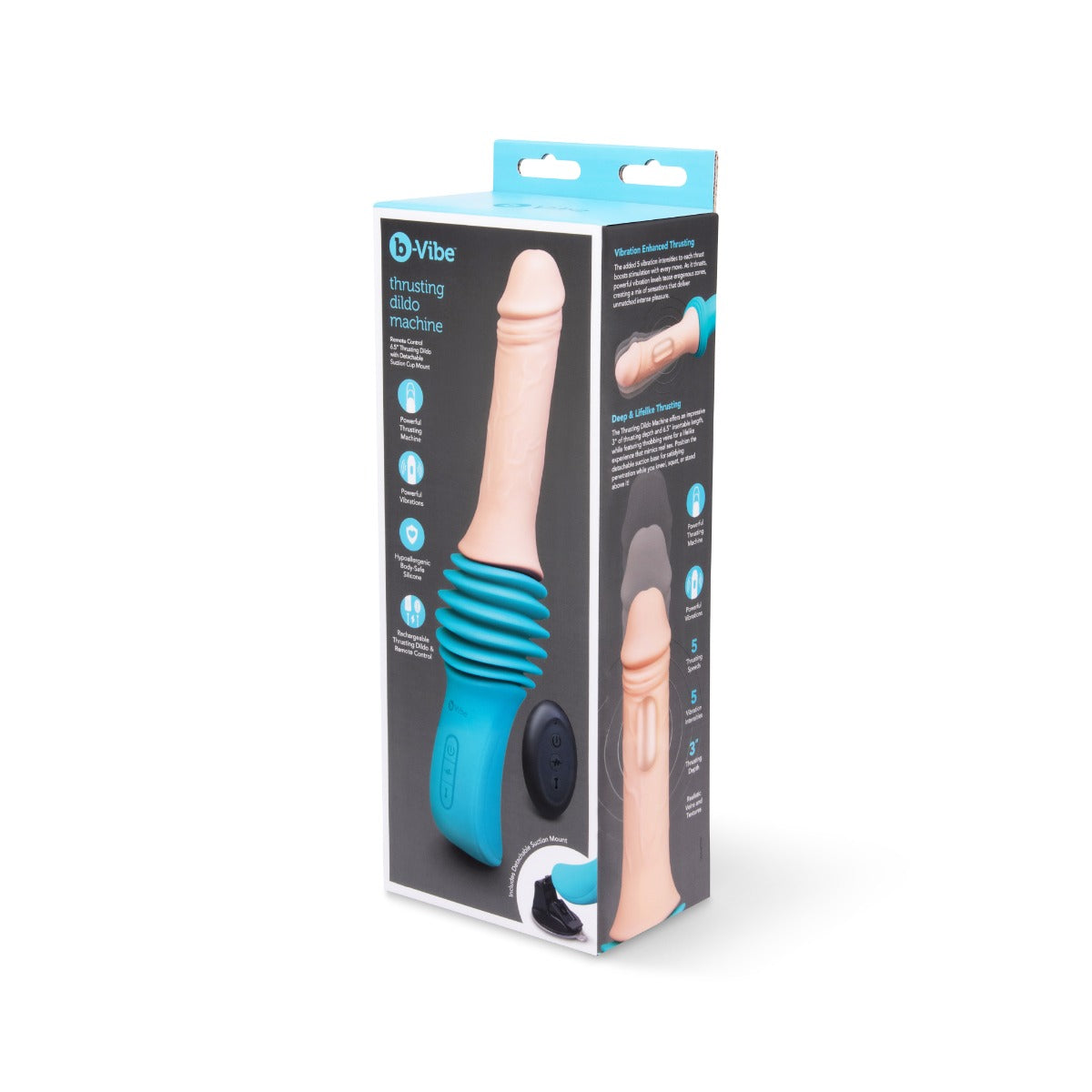 B-Vibe Thrusting Dildo Machine