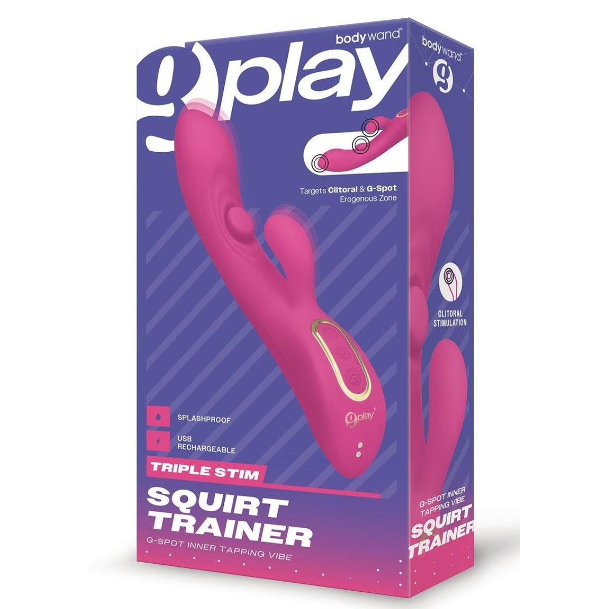 Bodywand G-Play G-Spot Inner Tapping Vibe Pink