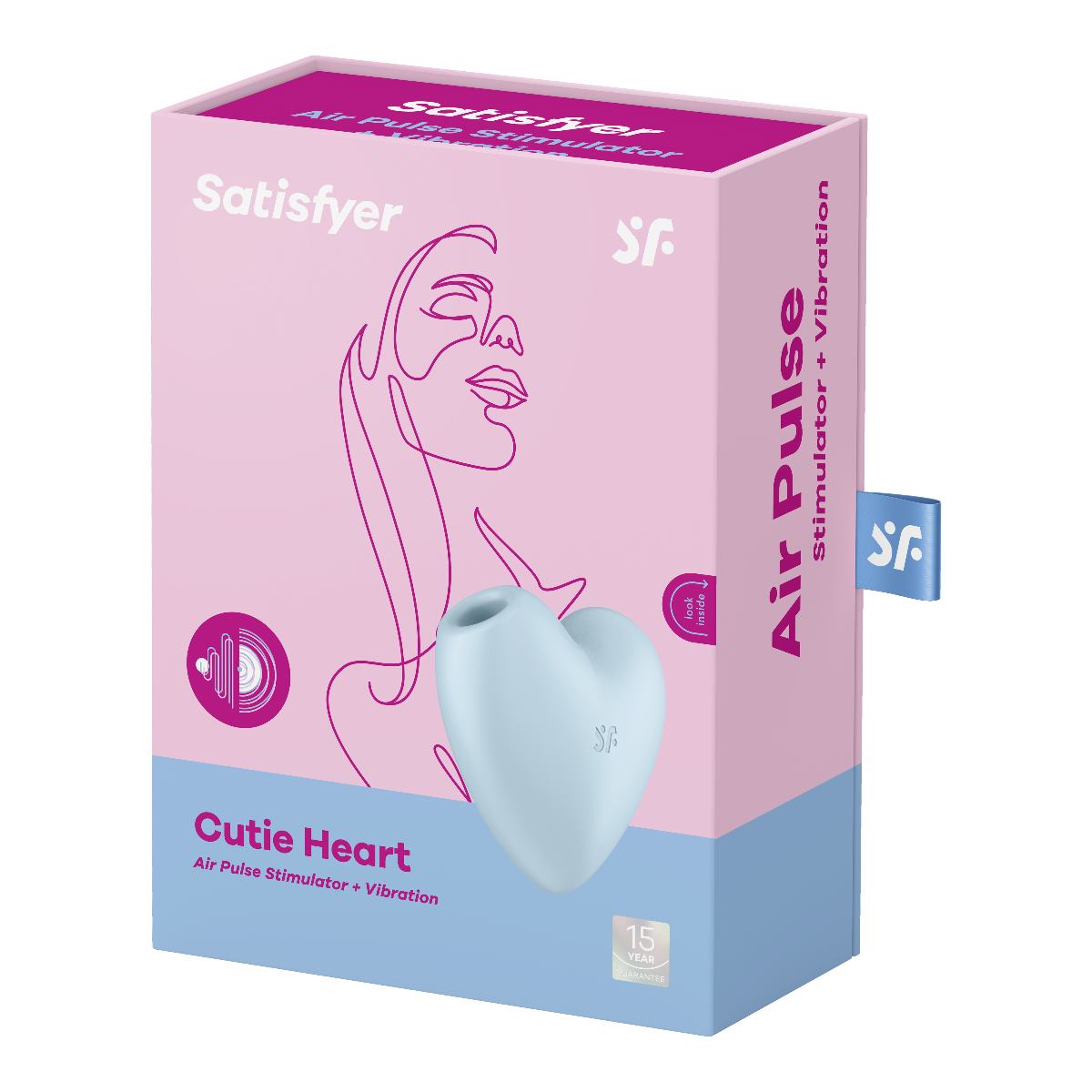 Satisfyer Cutie Heart Light Red