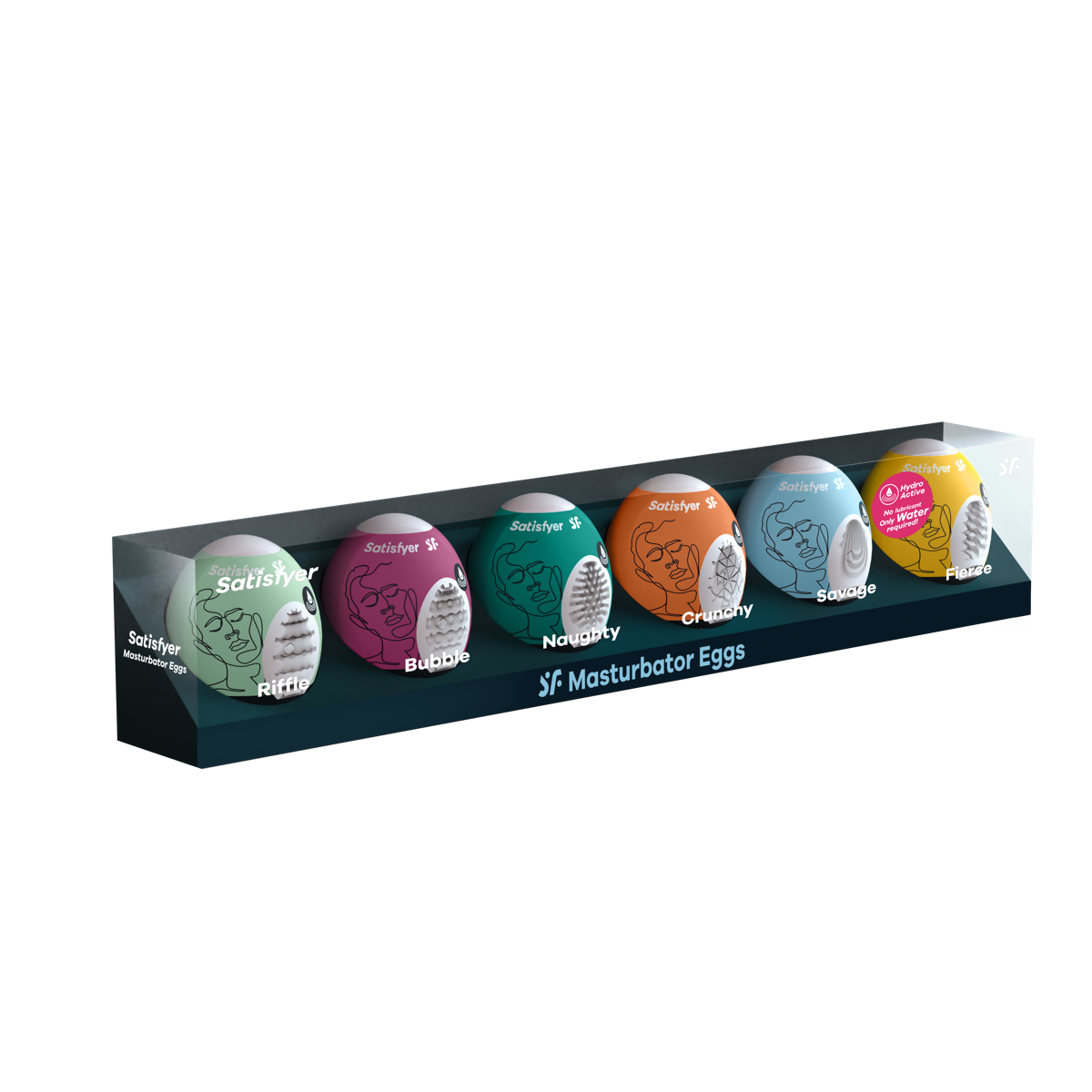 Satisfyer Masturbator Egg 6-Piece Set