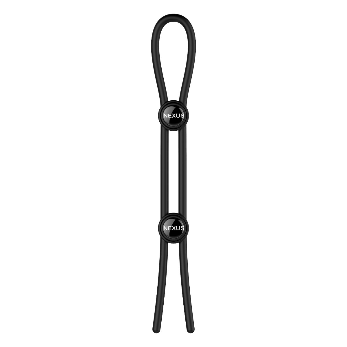 Nexus Forge Double Adjustable Lasso Silicone Cock Ring