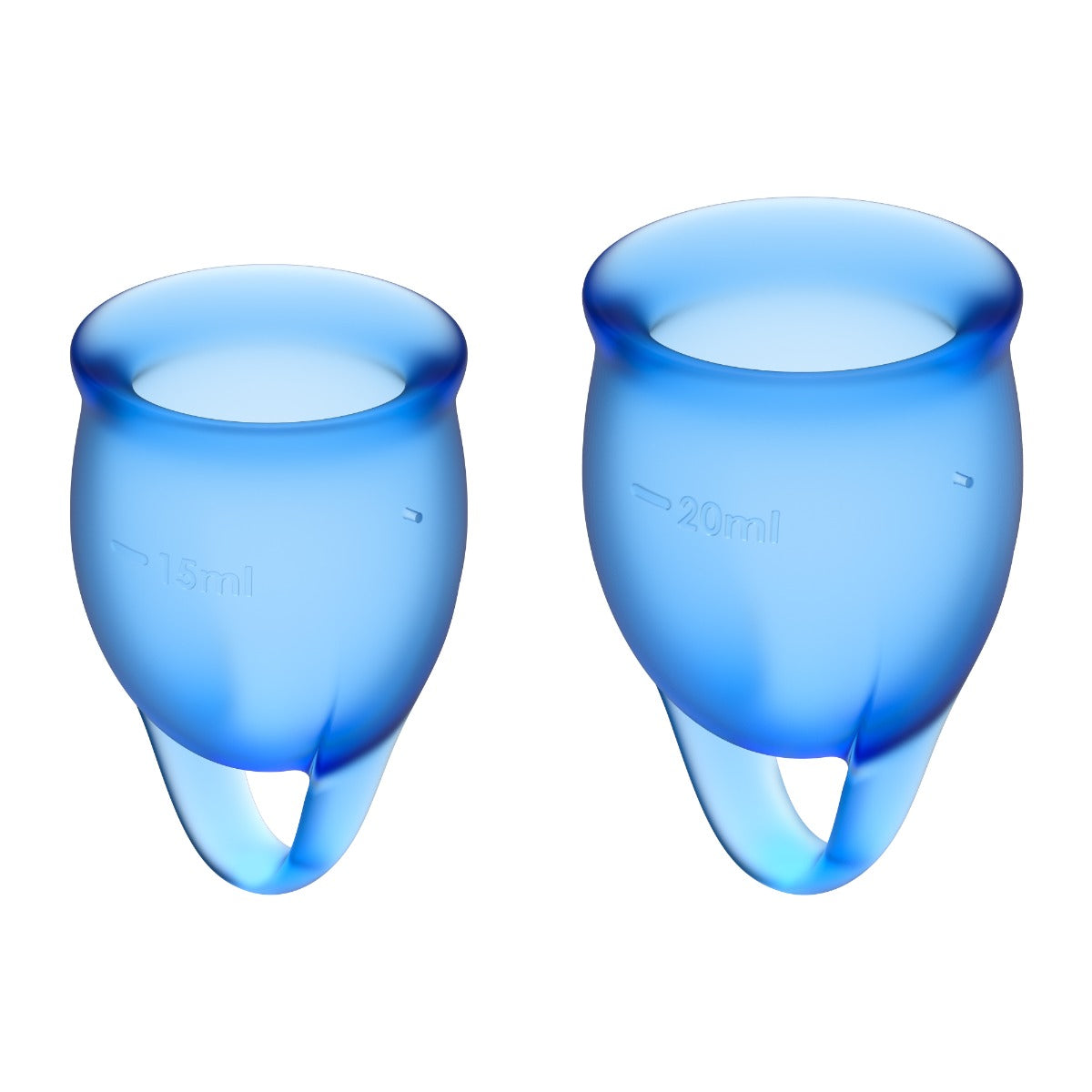 Satisfyer Feel Confident Menstrual Cup Dark Blue