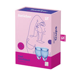 Satisfyer Feel Confident Menstrual Cup Dark Blue