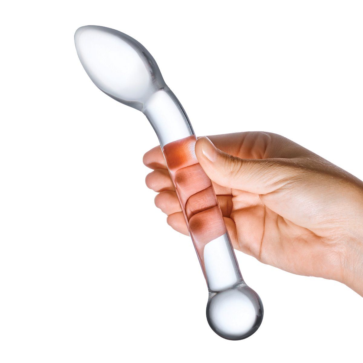 Glas 8 Inch Slimline G Spot Dildo