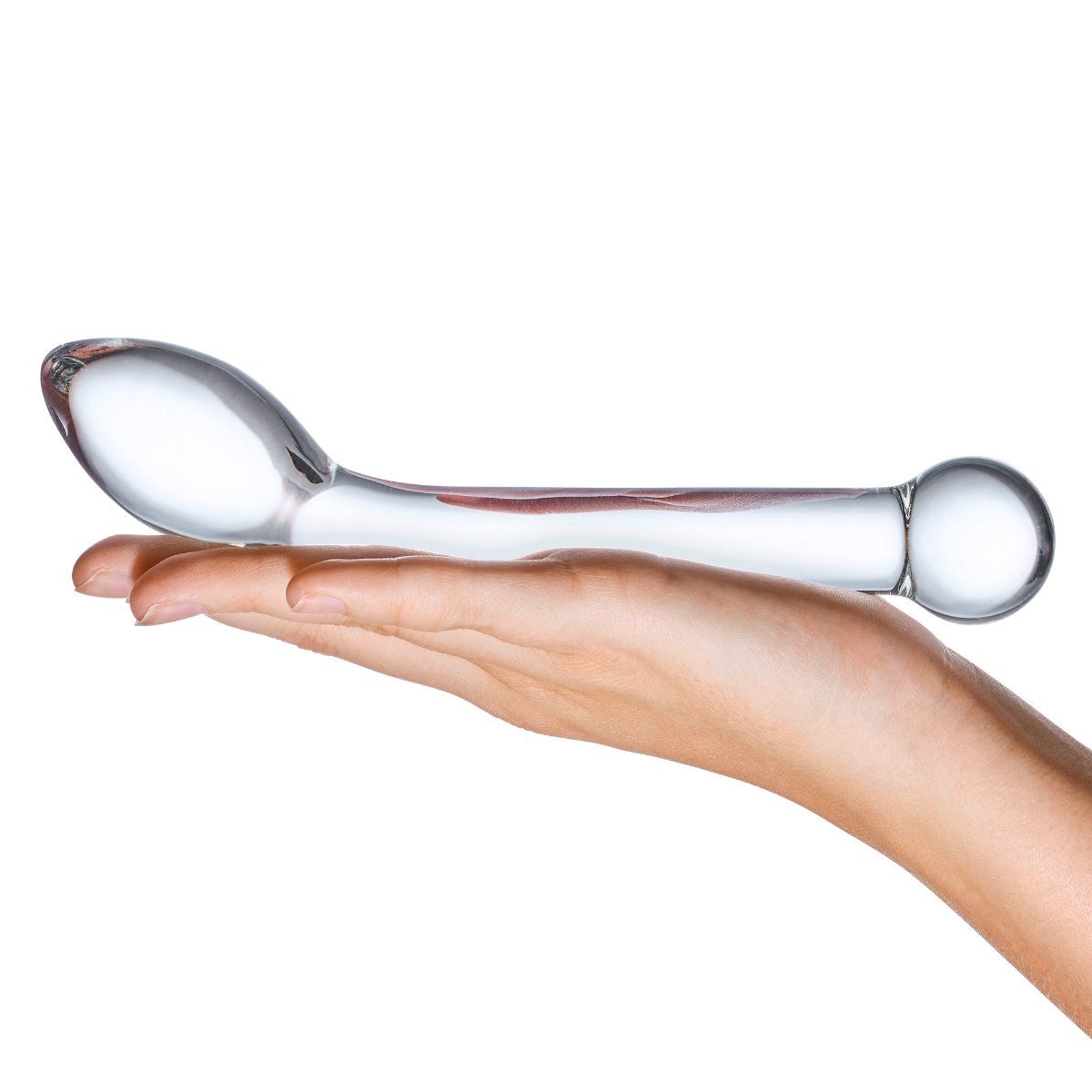 Glas 8 Inch Slimline G Spot Dildo