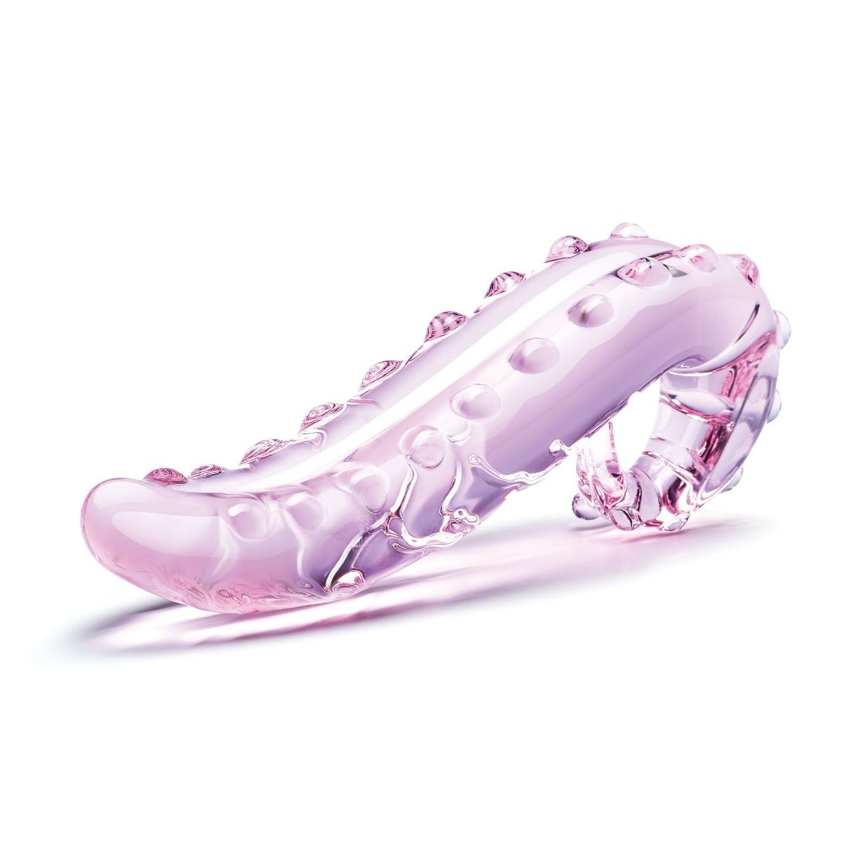 Glas 6 Inch Lick It Glass Dildo