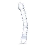 Glas 10 Inch Double Trouble Dildo Clear