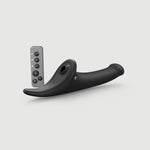Strap On Me Multi Orgasm Dildo - M - Black Transparent