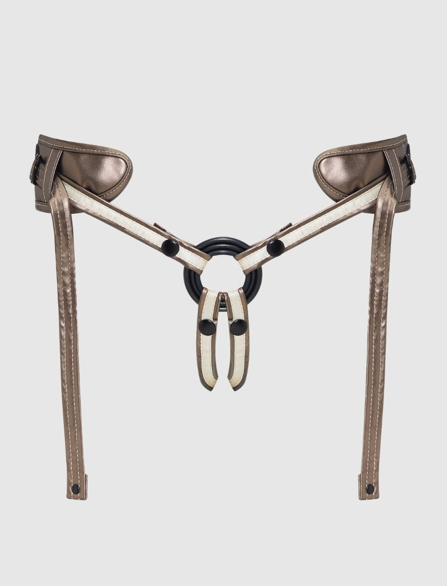 Strap On Me Leatherette Harness Desirous - New Design