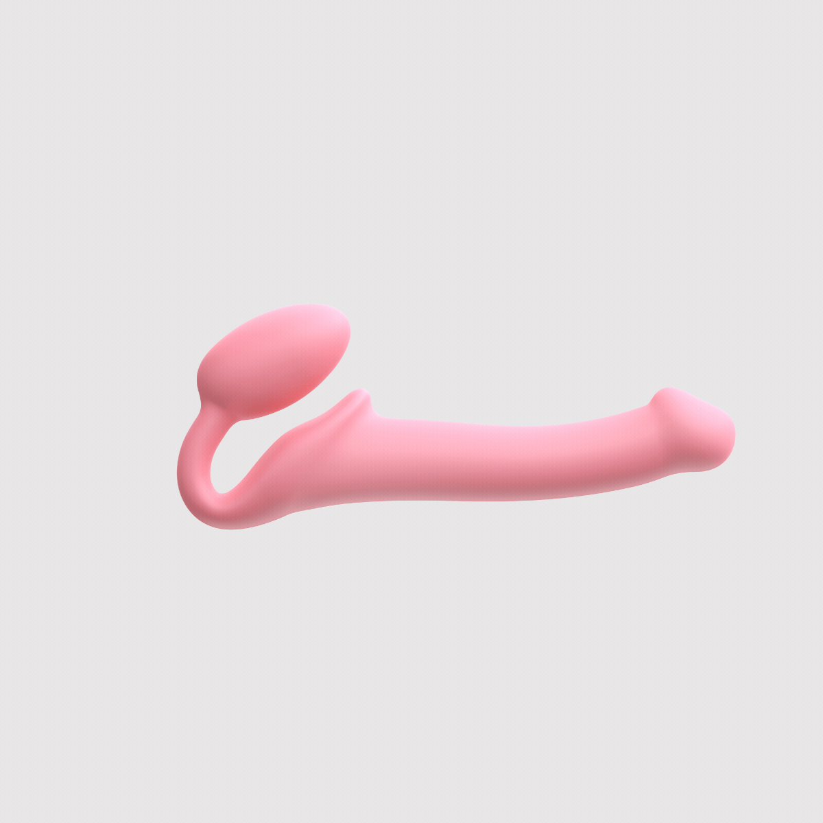 Strap On Me Silicone Bendable Strap-On - M - Pastel Pink