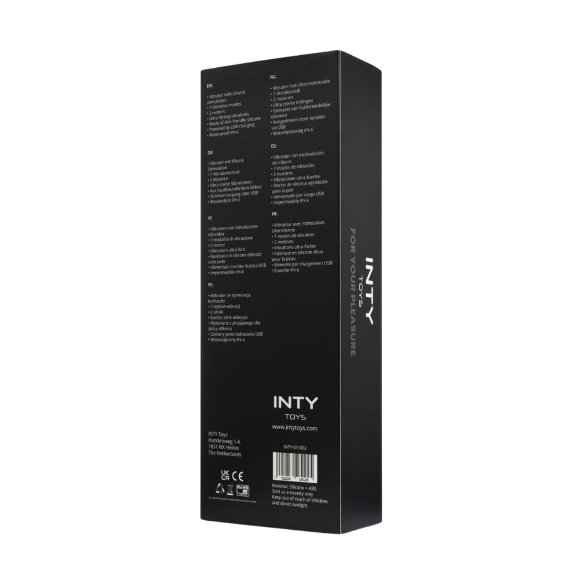 INTY Toys Peak Dual Motor Rabbit Vibrator