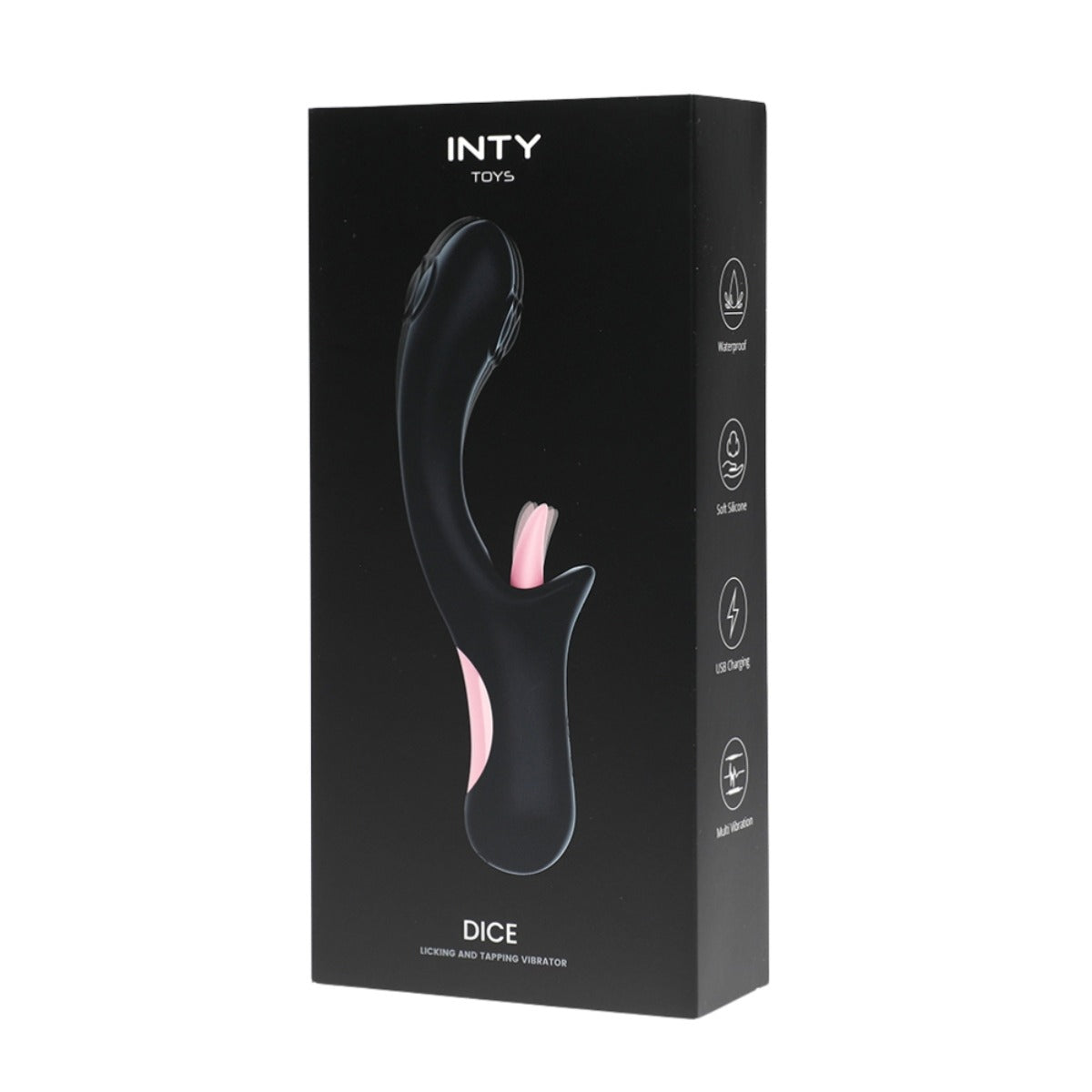 INTY Toys Dice Licking and Tapping Vibrator