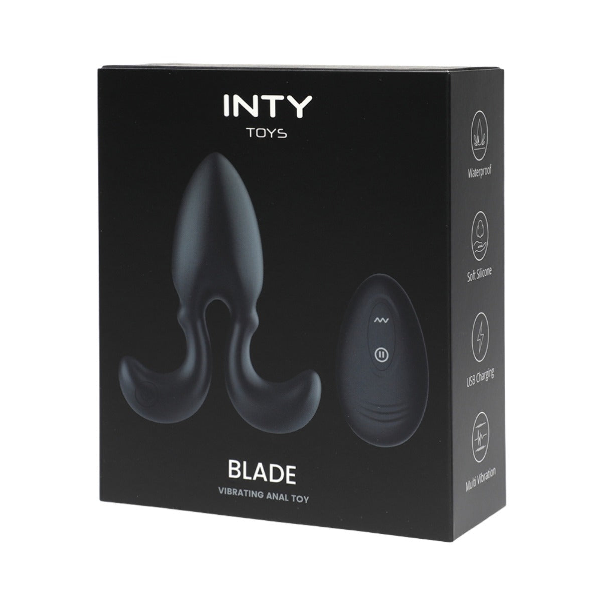 INTY Toys Blade Vibrating Anal Plug