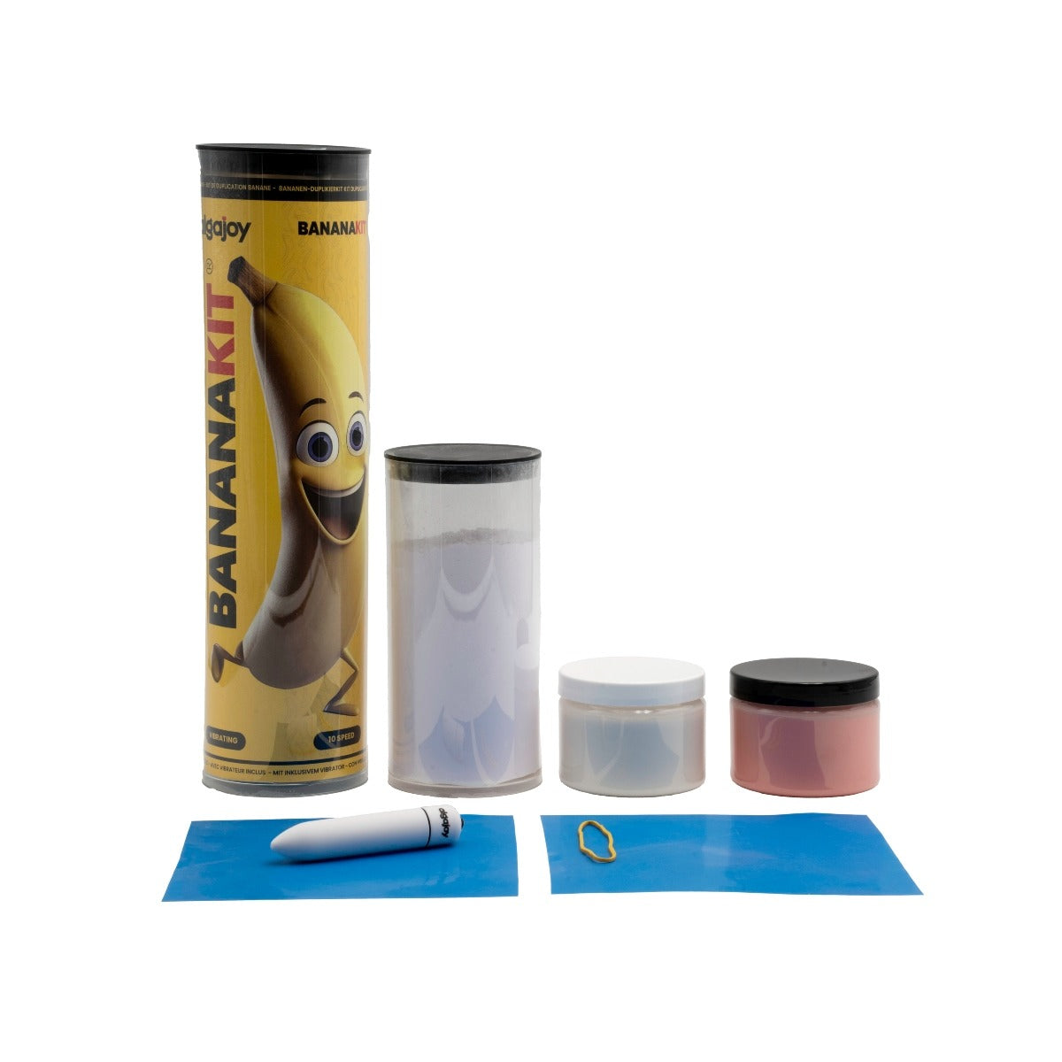 Bananakit Penis Moulding Kit with Vibrator Pink