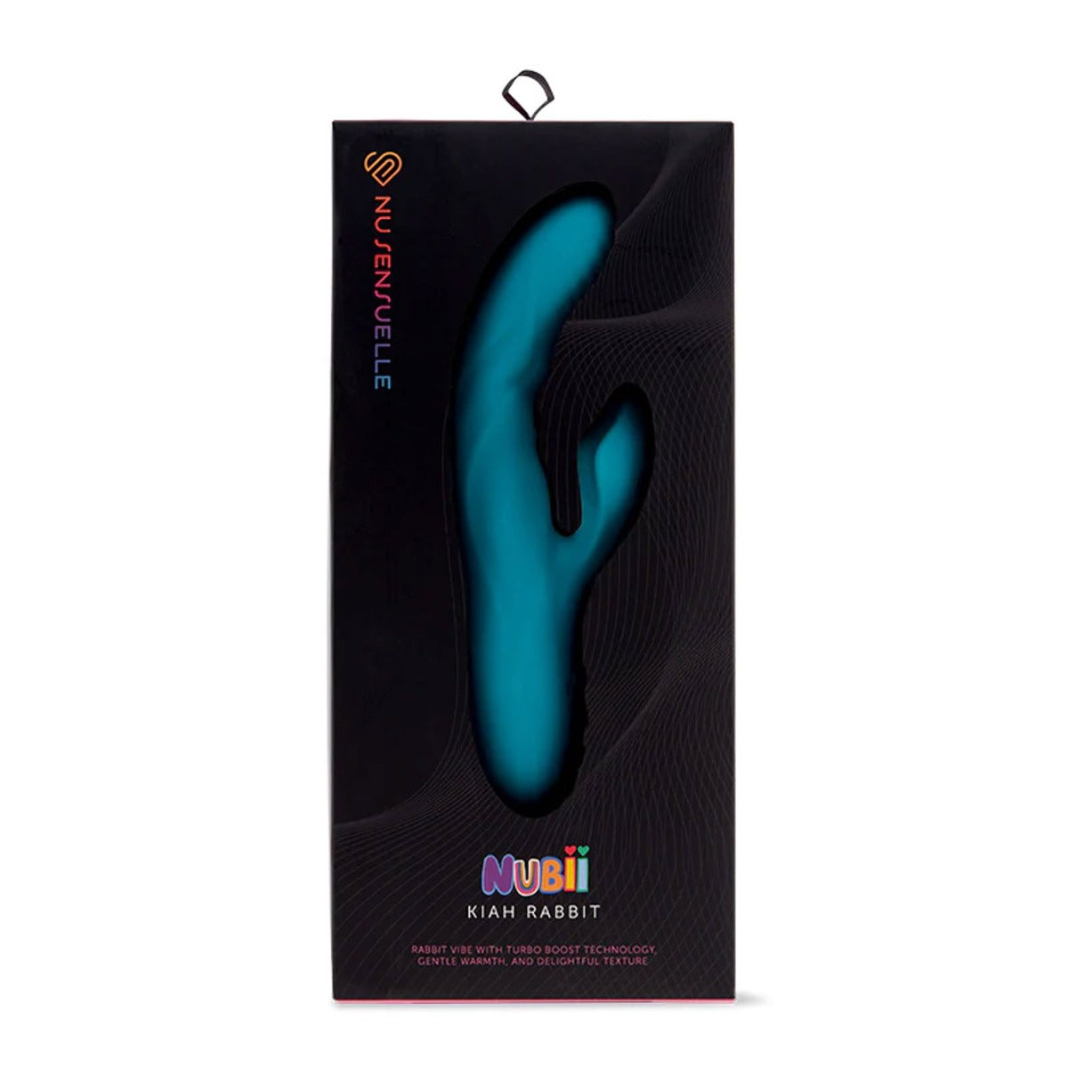 Nu Sensuelle Kiah Dual Nubii Motor Rabbit Vibrator Blue