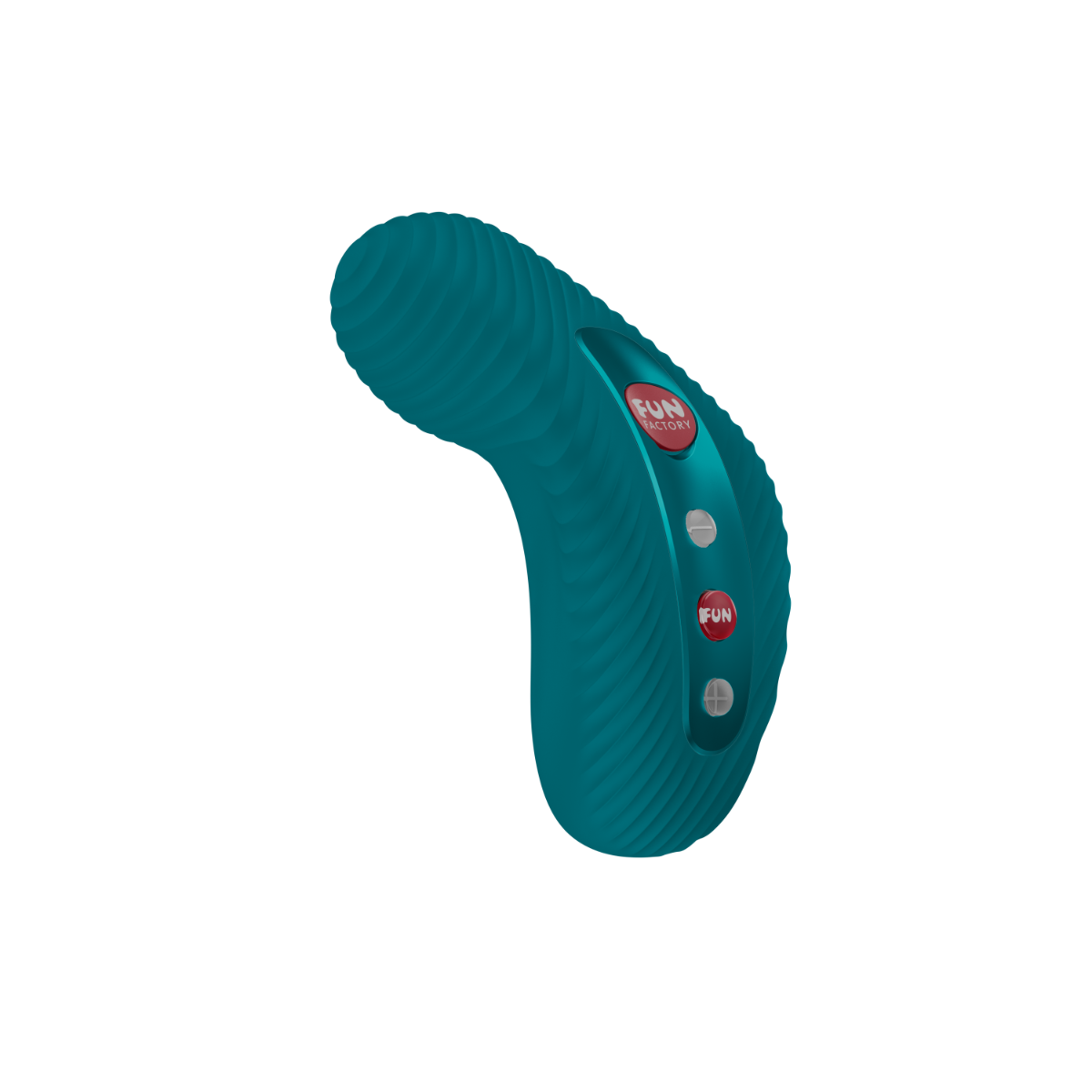 Fun Factory - Laya III - Lay-On Vibrator - Bottle Green - Rechargeable Battery