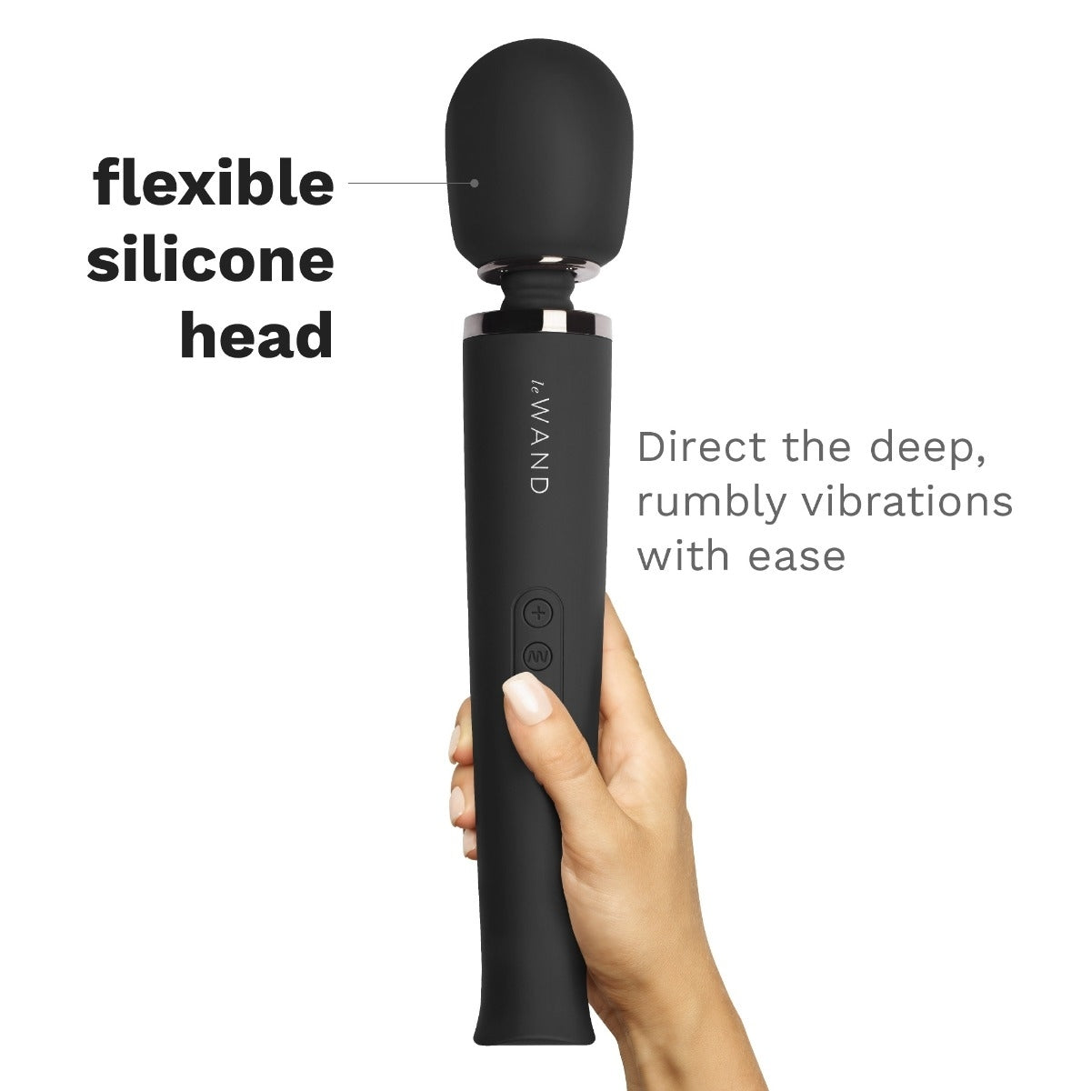 Le Wand Rechargeable Massager Black