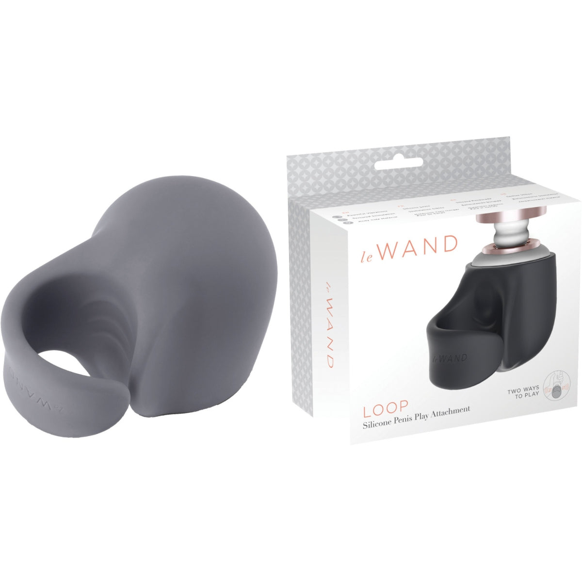 Le Wand Loop Penis Play Attachment Grey