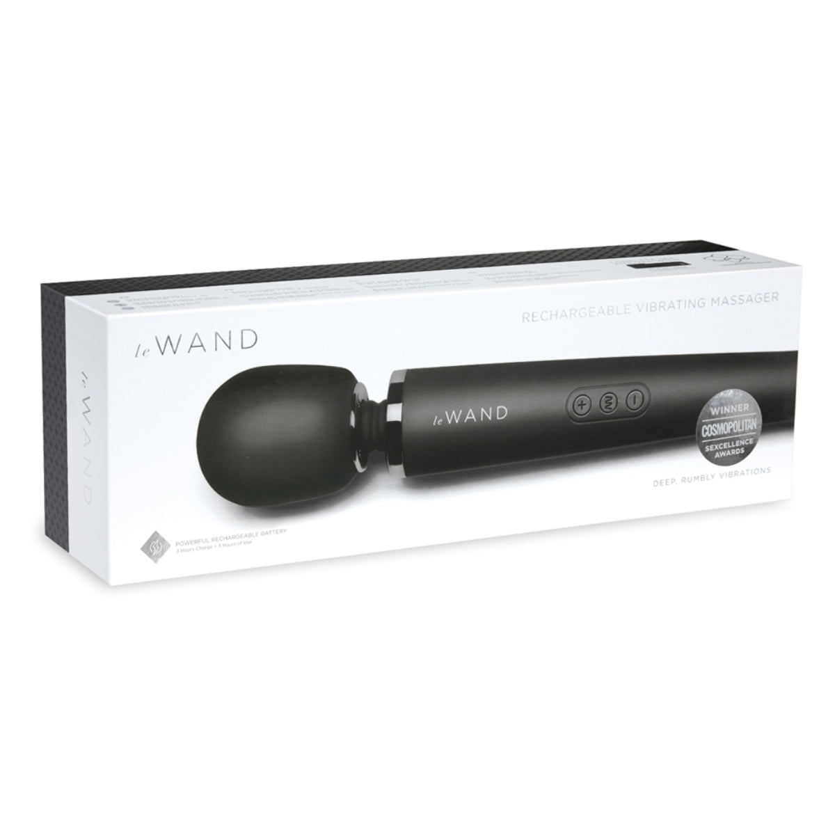 Le Wand Rechargeable Massager Black