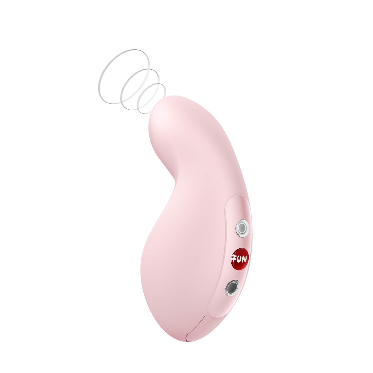 Fun Factory - Luna - Double Air Pulse Vibrator - Soft Pink - Rechargeable Battery