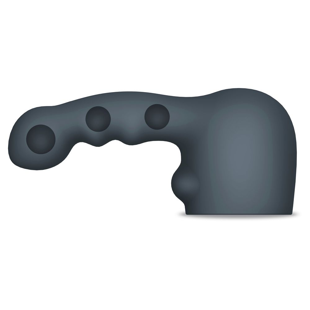 Le Wand Ripple Weighted Silicone Attachment Grey
