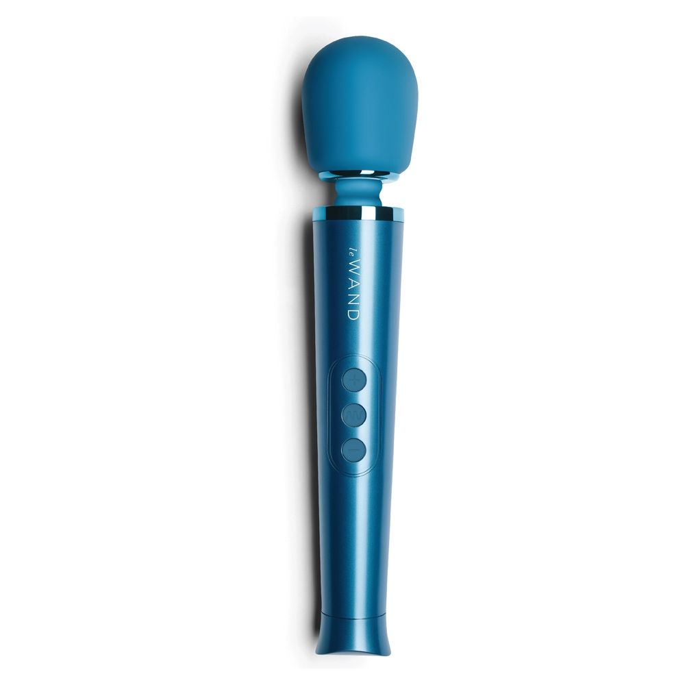Le Wand Petite Rechargeable Massager Blue