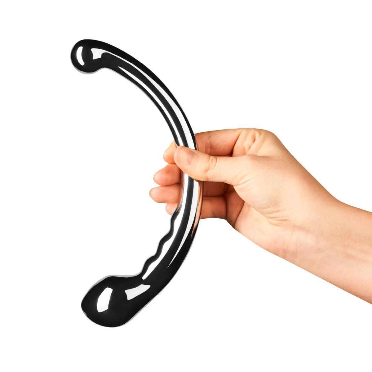 Le Wand Hoop Pleasure Tool Silver 8in