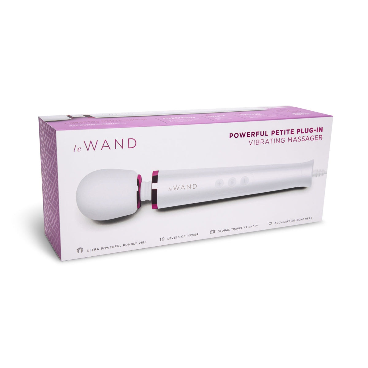 Le Wand Powerful Petite Plug in White