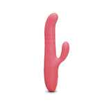 Le Wand Thrust Rechargeable Thrusting Rabbit Vibrator Pink