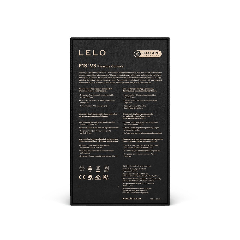 LELO F1S V3 - AI Interactive Male Masturbator