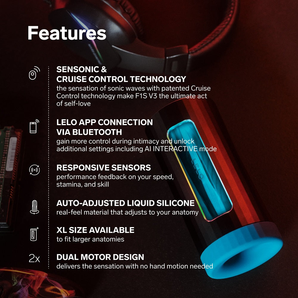 LELO F1S V3 - AI Interactive Male Masturbator
