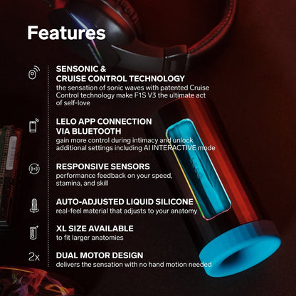 LELO F1S V3 - AI Interactive Male Masturbator