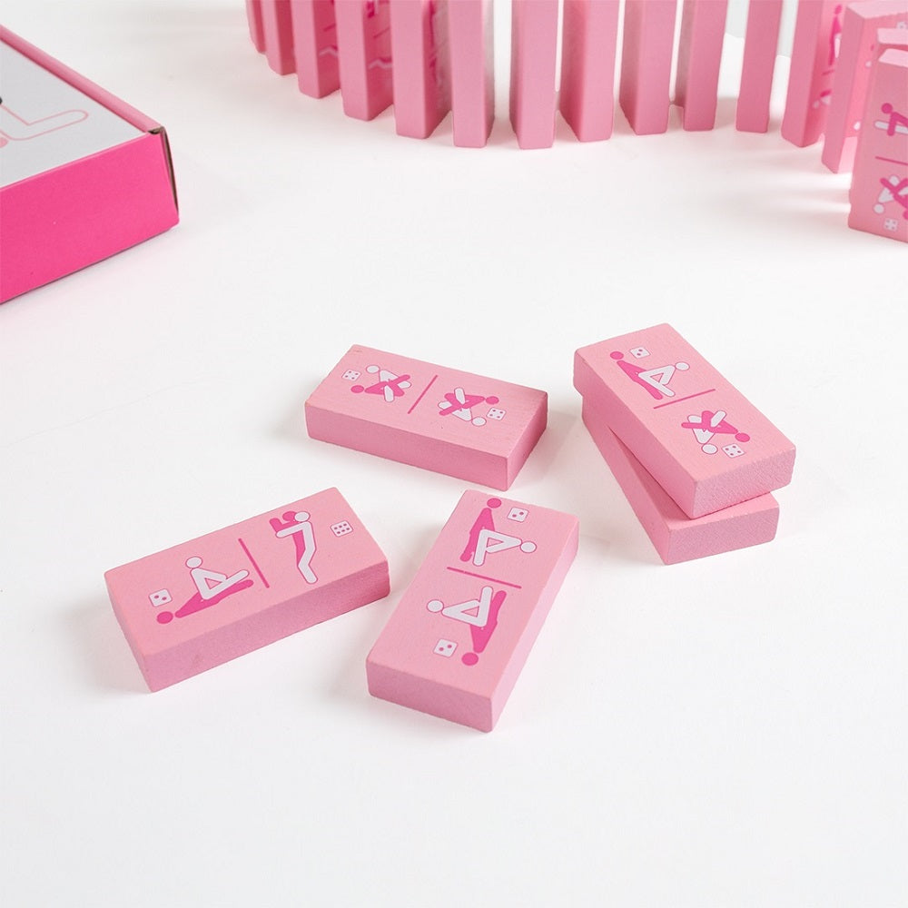 Kinky Domino Game - Erotic Kamasutra Couples Board Game
