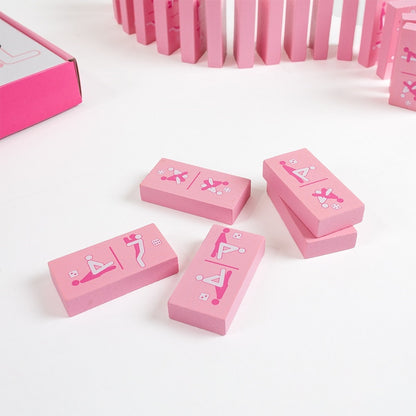 Kinky Domino Game - Erotic Kamasutra Couples Board Game