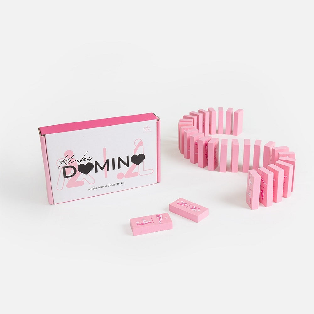 Kinky Domino Game - Erotic Kamasutra Couples Board Game