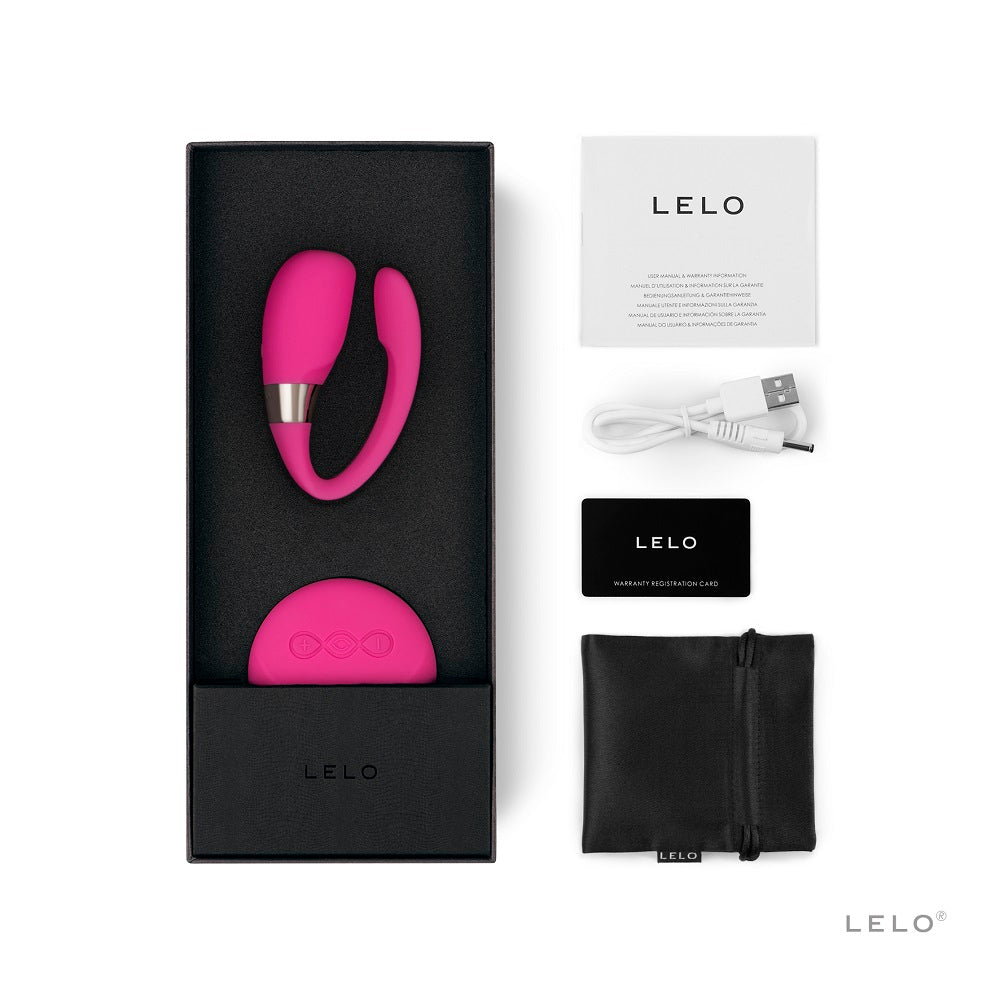 LELO Tiani 3 - SenseMotion Couples Massager - Cerise